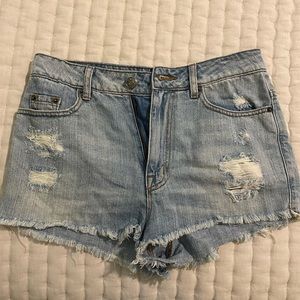 BDG high rise Dree Cheeky Denim/Jean Shorts